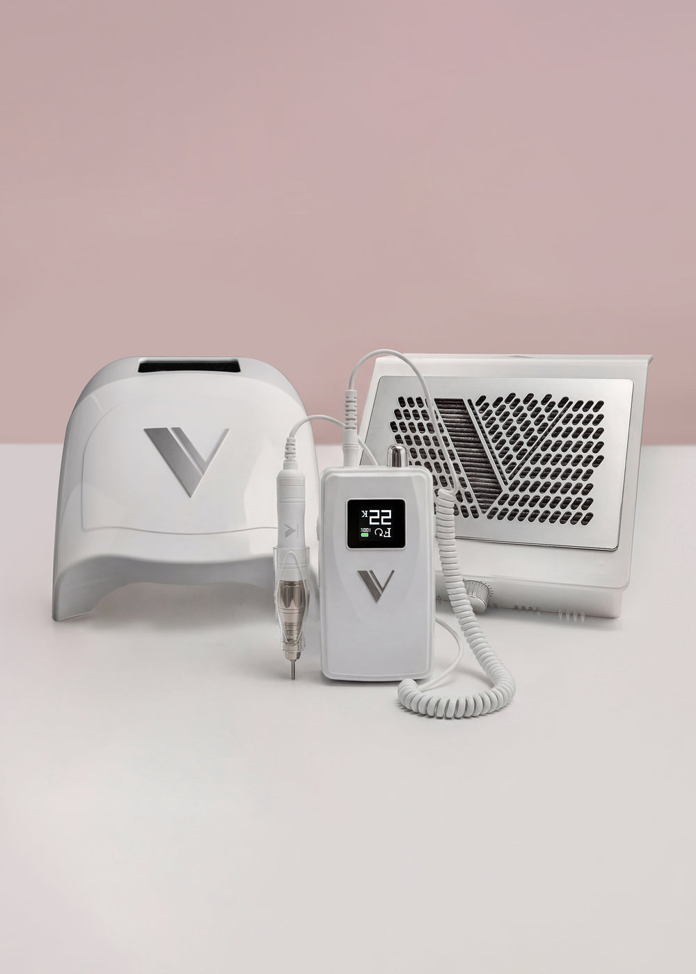 GEN 5, VUnit E-File, & LED Lamp Bundle - White