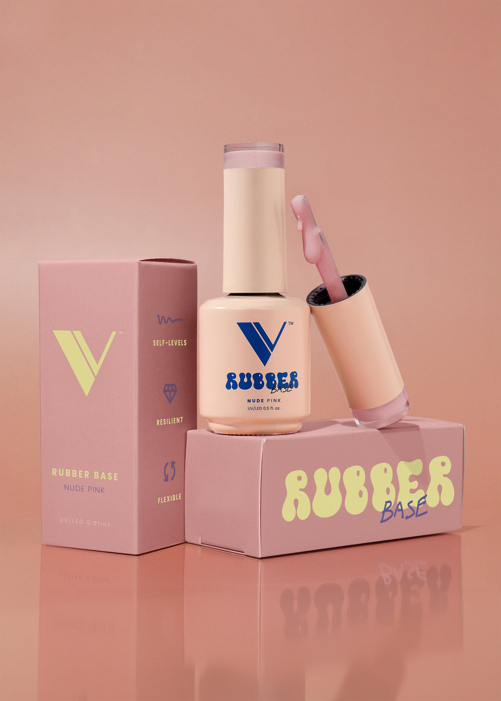 Base de goma - Rosa nude