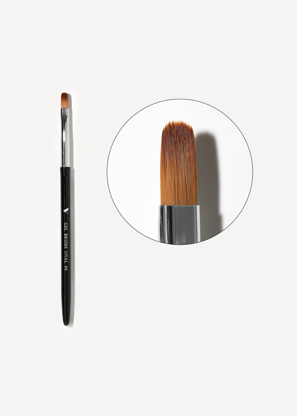 Gel Brush - Oval #4