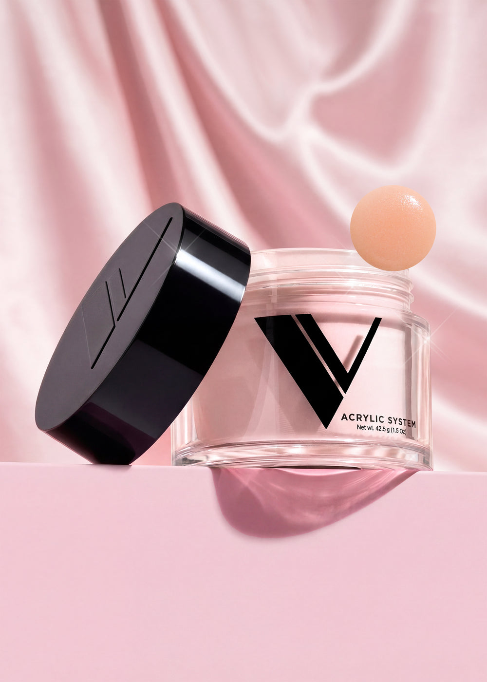 Cross My Heart semi-sheer acrylic cover powder - V Beauty Pure