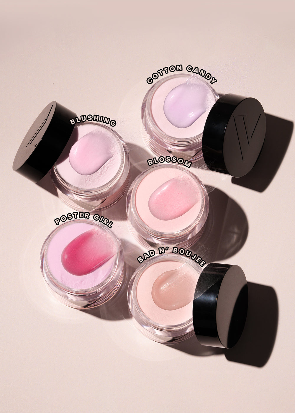 Almost Too Cute Collection acrylic cover powder collection - collection view - V Beauty Pure