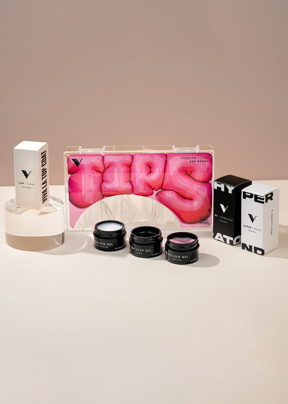 Kit para principiantes de gel V Builder (gel duro)