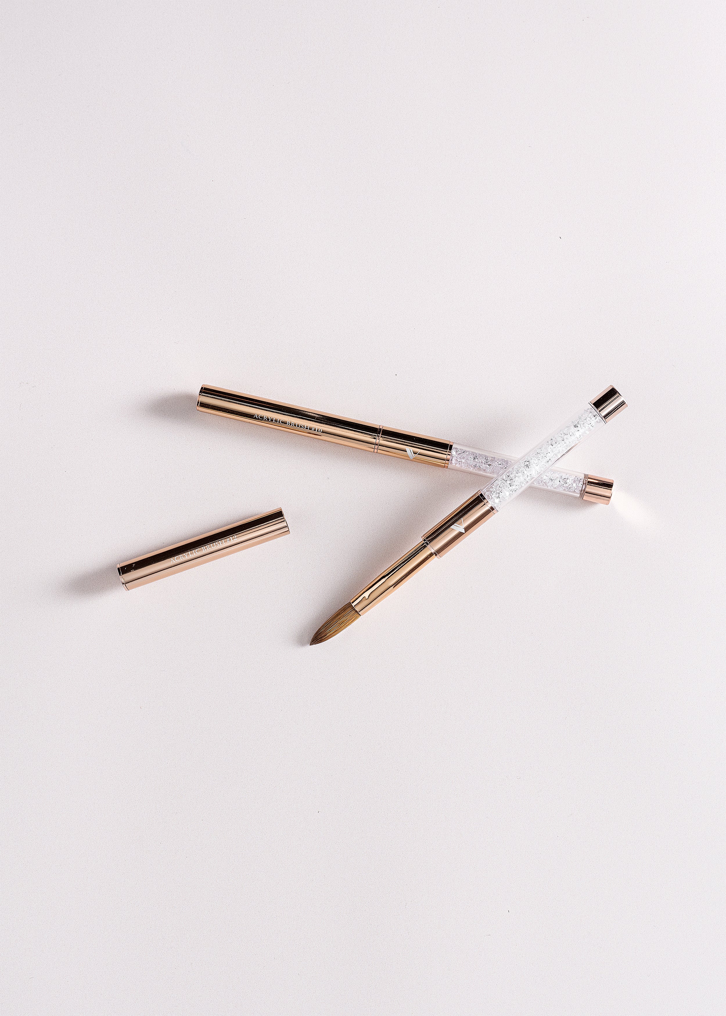 Kolinsky Acrylic Brush Kit Nail Tools V Beauty Pure Valentino