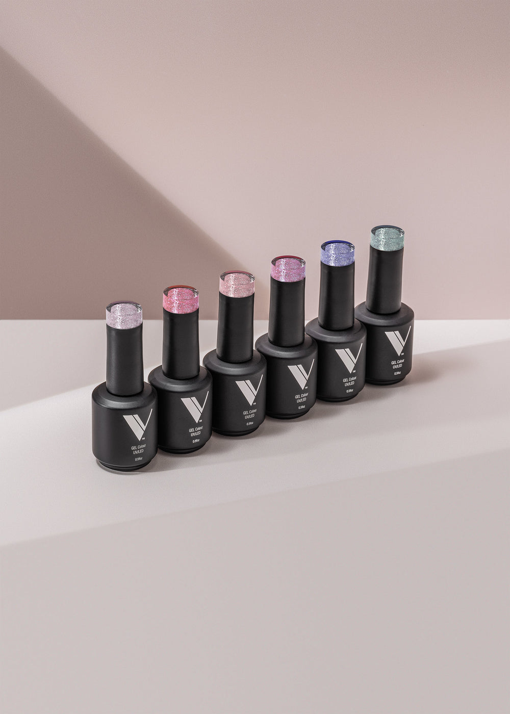 Gel Polish Colour - Gel Polish System by V Beauty Pure - Twilight Collection (Holographic Glitter)